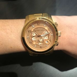 Michael Kors Oversized Runway Watch